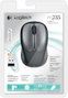 Logitech M235 Souris sans fil 2.4 GHz avec Nano-récepteur USB, 1000 DPI, Design confortable pour ordinateur portable - Gris