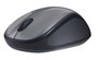 Logitech M235 Souris sans fil 2.4 GHz avec Nano-récepteur USB, 1000 DPI, Design confortable pour ordinateur portable - Gris