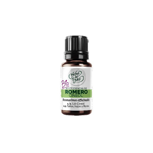 Herbes del Molí Huile essentielle de romarin bio 10 ml Herbes del Molí Huile essentielle de romarin bio 10 ml