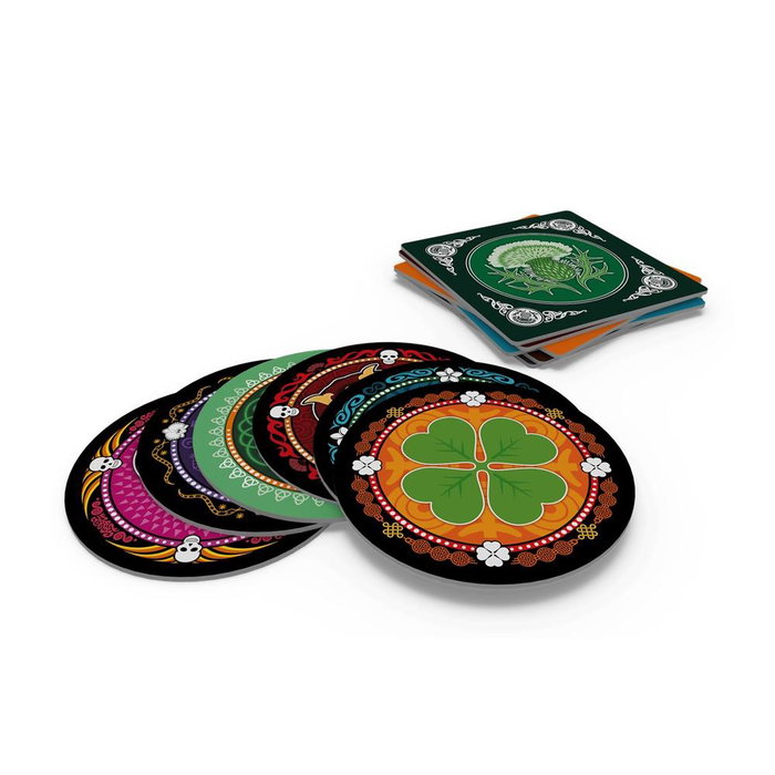 Asmodee SCSK02ES Skull Jeu de société bluff et stratégie dès 10 ans