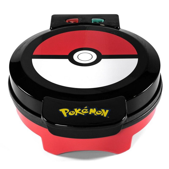 UNCANNY BRANDS Machine à gaufres Pokeball Pokémon UNCANNY BRANDS Machine à gaufres Pokeball Pokémon