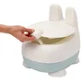Thermobaby Pot d'apprentissage ludique Lapin - Cuvette amovible, couvercle et assise stable antidérapante