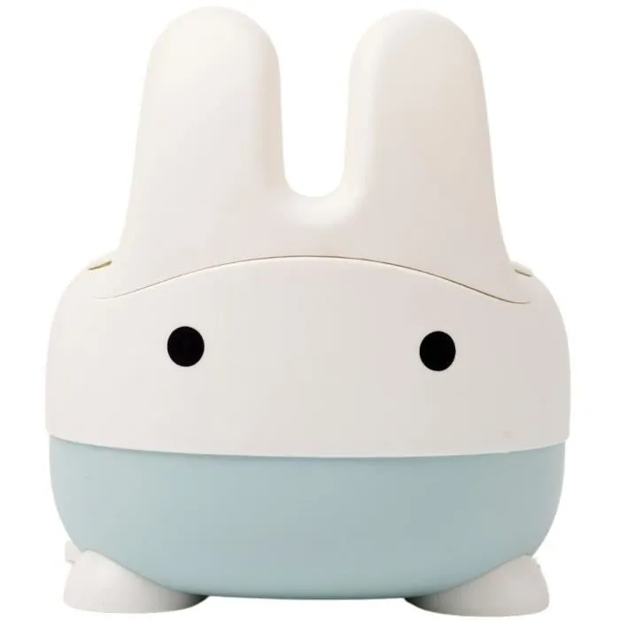 Thermobaby Pot d'apprentissage ludique Lapin - Cuvette amovible, couvercle et assise stable antidérapante