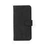 eSTUFF Étui portefeuille en cuir synthétique PU avec support intégré, fermeture magnétique et 3 fentes pour cartes, pour Samsung Galaxy S23 Noir