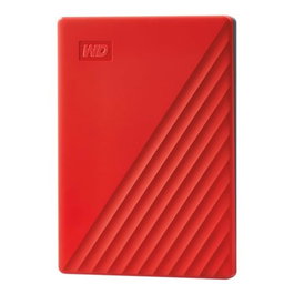 Western Digital WD Disque Dur Externe 2 To USB 3.2 Gen 1 Portatif Rouge avec Cryptage AES 256 bits