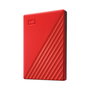 Disque dur Western Digital My Passport 2 TB Rouge