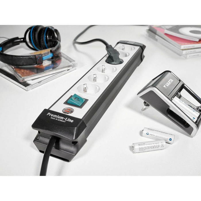 Rallonge 4 prises Schuko avec interrupteur Brennenstuhl Premium-Line 3600 W (1,8 m)