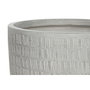 Home ESPRIT Cache-pot Gris Magnésium (Lot de 4 unités)