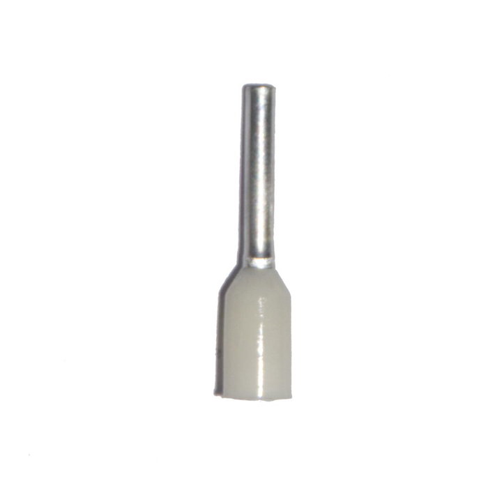 Basics Embout isolé 0,50 mm², blanc, 100 unités Basics Embout isolé 0,50 mm², blanc, 100 unités