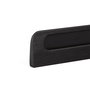 VIEFE - Tirador en aluminium Peak finition noir brossé, distance entre trous 768 mm