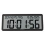 Kienzle Horloge Murale Radio-Commandée avec Affichage de la Date Noir