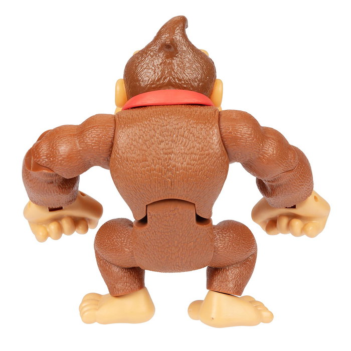 Jakks Pacific - Figurine Deluxe Super Mario de Donkey Kong de 15 cm articulée (10 points) - Produit officiel Nintendo - Réf. 76198-4L