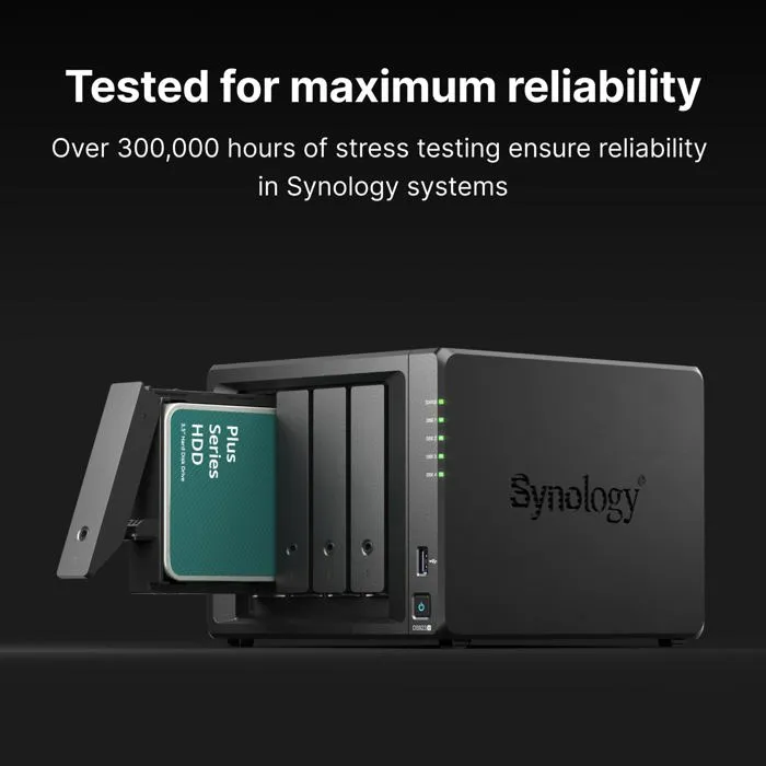 Synology HAT3300-8T Disque Dur Interne SATA 3,5 NAS 8 To