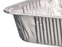 Kinvara Lot de 3 plateaux rectangulaires en aluminium 32x26 cm – Argent (Set de 24)