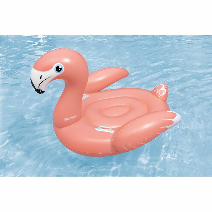 Bestway Bouée à chevaucher Flamant rose Flamenco™ 168 x 120 cm