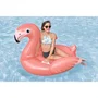 Bestway Bouée Flamant Rose à chevaucher pour adultes Flamenco - 168 x 120 cm - Bouée gonflable PVC pour piscine, plage, extérieur