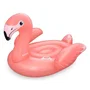 Bestway Bouée Flamant Rose à chevaucher pour adultes Flamenco - 168 x 120 cm - Bouée gonflable PVC pour piscine, plage, extérieur