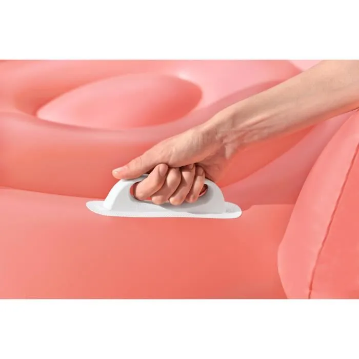 Bestway Bouée Flamant Rose à chevaucher pour adultes Flamenco - 168 x 120 cm - Bouée gonflable PVC pour piscine, plage, extérieur