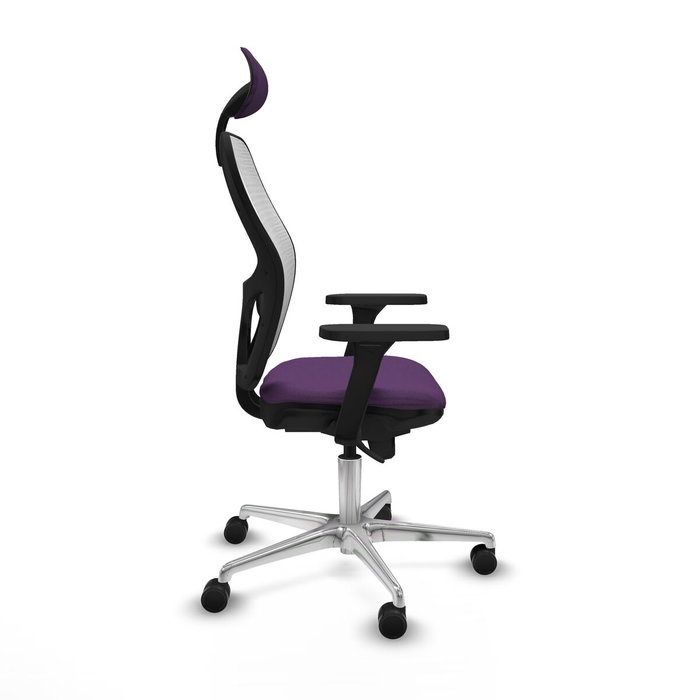 Piqueras y Crespo 3D086N1 Chaise de Bureau avec Appui-tête Violet Piqueras y Crespo 3D086N1 Chaise de Bureau avec Appui-tête Violet