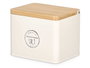 KINVARA Salero Tapa Bambu Crema (Lot de 12)