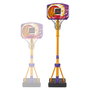 VTech Panier de basket avec panneau électronique, 3 modes de jeu interactifs, hauteur ajustable 88-120 cm, pliable, 80-571422