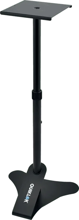 QUIKLOK Support pour moniteur ajustable, hauteur réglable 780-1120 mm, noir, charge max 57 kg