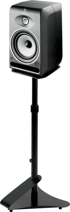 QUIKLOK Support pour moniteur ajustable, hauteur réglable 780-1120 mm, noir, charge max 57 kg