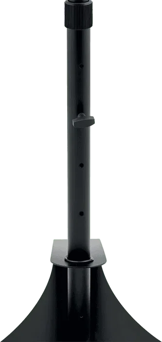 QUIKLOK Support pour moniteur ajustable, hauteur réglable 780-1120 mm, noir, charge max 57 kg
