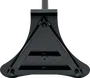 QUIKLOK Support pour moniteur ajustable, hauteur réglable 780-1120 mm, noir, charge max 57 kg