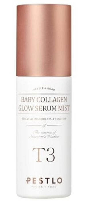 Pestelo T3 Baby Collagen Glow Serum Mist Spray Hydratant 50 ml - Spray Visage Avant/Après Maquillage Pestelo T3 Baby Collagen Glow Serum Mist Spray Hydratant 50 ml - Spray Visage Avant/Après Maquillage