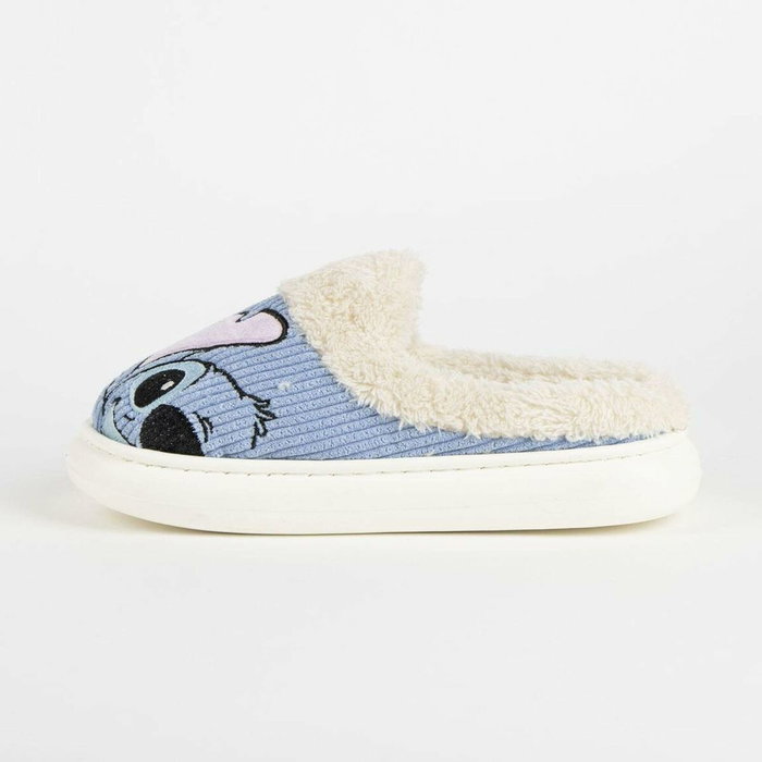 Cerdá Pantoufles ouvertes motif Stitch pour enfants - Taille 36-37, Bleu - À partir de 3 ans