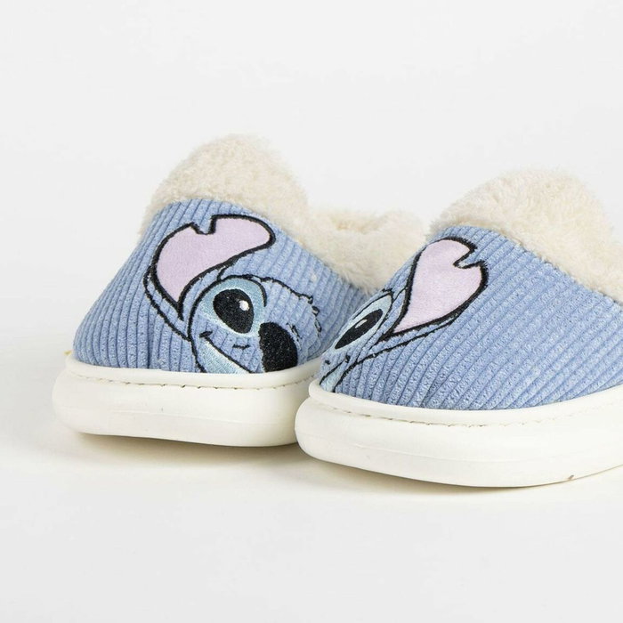 Cerdá Pantoufles ouvertes motif Stitch pour enfants - Taille 36-37, Bleu - À partir de 3 ans