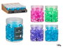 Giftdecor Bote 150 g Diamante Surtidos Colores Plastico 6,5 x 8 x 6,5 cm (Set de 32)