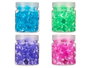Giftdecor Bote 150 g Diamante Surtidos Colores Plastico 6,5 x 8 x 6,5 cm (Set de 32)
