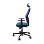 Chaise de Bureau avec Appui-tête Jorquera Piqueras y Crespo 1D036N1 Bleu Vert pétrole