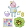 Hasbro Peppa Pig Gros Câlins Evie - Poupée Interactive Peluche avec 4 Accessoires et 20+ Sons, Personnage Série TV dès 3 ans