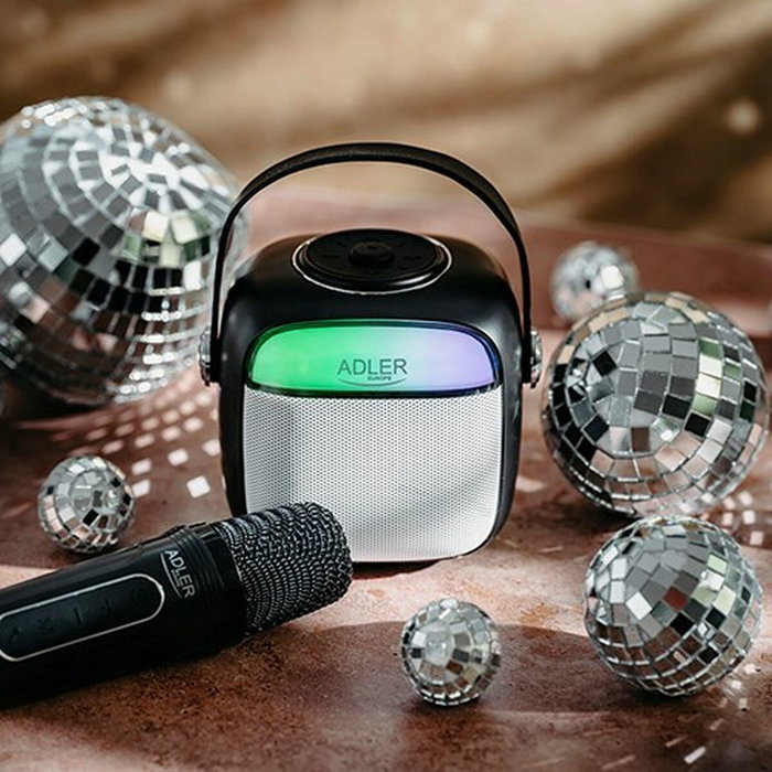 Adler AD 1199b Haut-parleurs bluetooth portables Gris