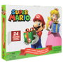 JAKKS PACIFIC Calendrier de l'avent Super Mario Bros - Contient 24 pièces