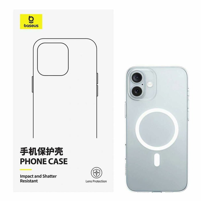 Protection pour téléphone portable Baseus P60114408201-00 Transparent Protection pour téléphone portable Baseus P60114408201-00 Transparent