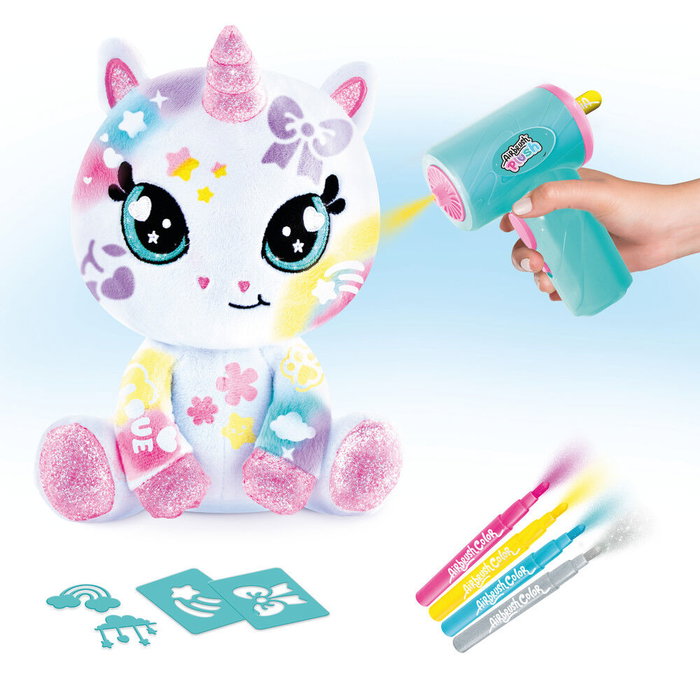Canal Toys Licorne Pailletée à Avec Spray Aérographe Électronique