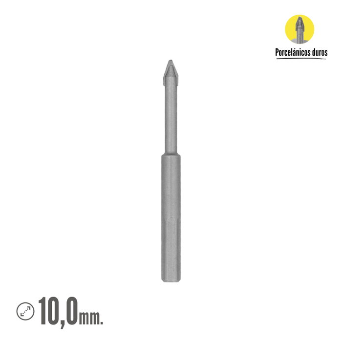 WOLFPACK LINEA PROFESIONAL Mèche pour porcelaine dure 10,0 mm