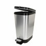 Poubelle Curver Gris Plastique 6 L (5 Unités)