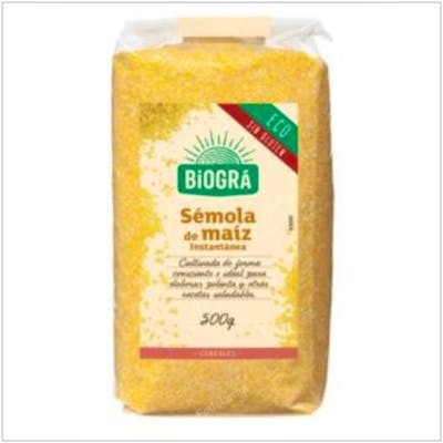 Biogra Semoule de Maïs Polenta 500g Bio Biogra Semoule de Maïs Polenta 500g Bio