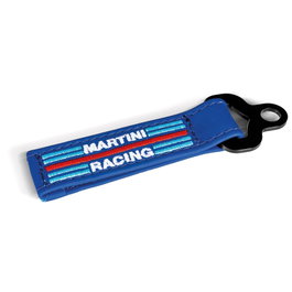 Sparco Porte-clés Martini Racing Bleu en Cuir