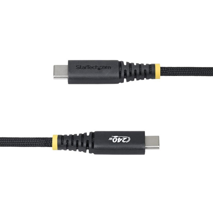 Startechcom Câble USB-C vers USB, 2m, Charge 240W, Verrouillage à Vis