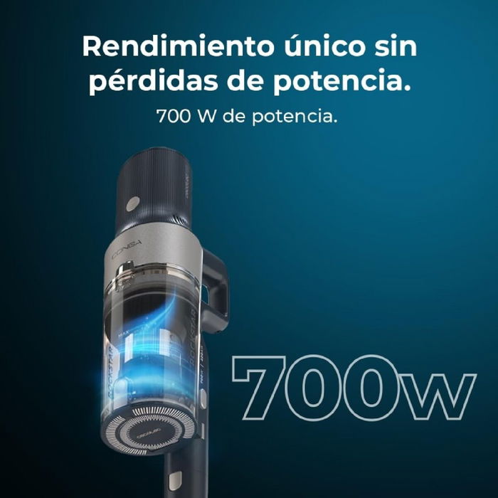 Aspirateur balai Cecotec Conga Rockstar 5500 Hurricane Station Pet Flex 700 W