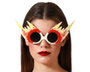 Atosa Lunettes avec Flammes Rouges et Jaunes Look Rockero