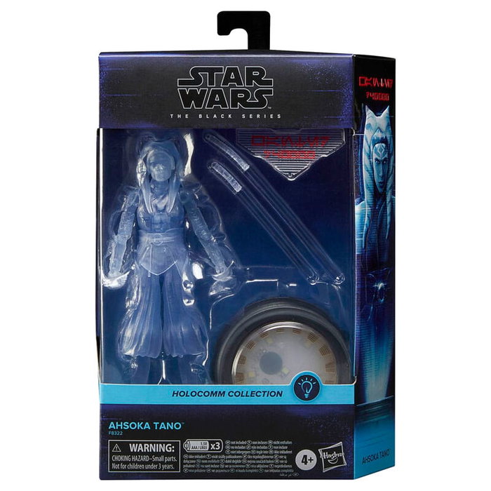 Hasbro Star Wars The Black Series - Figurine Ahsoka Tano Holocomm Collection 15 cm Hasbro Star Wars The Black Series - Figurine Ahsoka Tano Holocomm Collection 15 cm