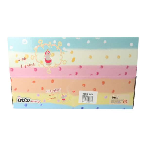 Inca Gloss à Lèvres Effet Bunny avec Éclairage LED - Jouet Maquillage pour Enfants