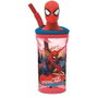 Stor Verre avec Paille Spider-Man Moving Target 3D 360 ml